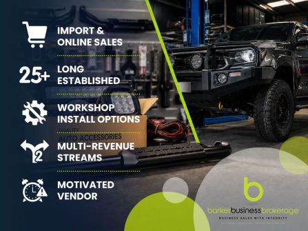 Relocateable Auto Accessories Stock & Business - $230,000