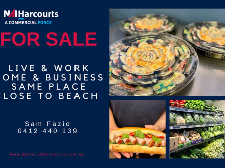 LIVE & WORK  HOME & BUSINESS   SAME PLACE  CLOSE TO BEACH 