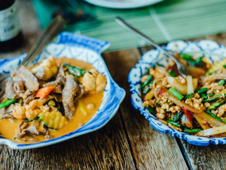 Licensed Thai Restaurant with rare on-site parking-West End