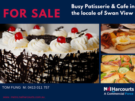 Busy Patisserie & Café For Sale in Swan View!