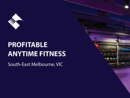 PROFITABLE ANYTIME FITNESS CENTRE FOR SALE (SOUTH-EAST MELBOURNE) BFB4440