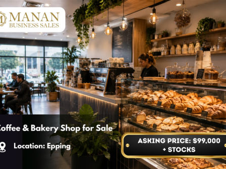 Coffee & Bakery Shop for Sale near Epping