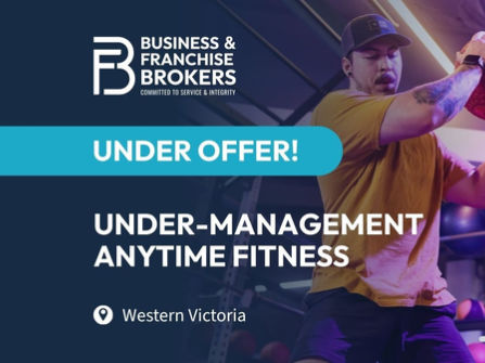 UNDER-MANAGEMENT ANYTIME FITNESS IN WESTERN VICTORIA BFB4355