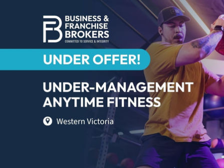 UNDER-MANAGEMENT ANYTIME FITNESS IN WESTERN VICTORIA BFB4355