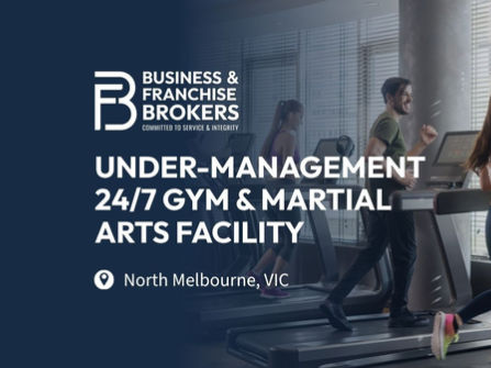 UNDER MANAGEMENT 24/7 GYM & MARTIAL ARTS FACILITY (NORTH MELBOURNE) BFB4453