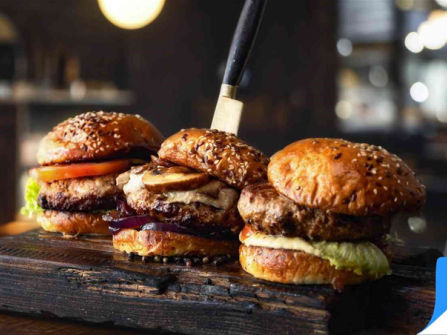 Busy Western Sydney Burger Shop High Takings Top Centre Position