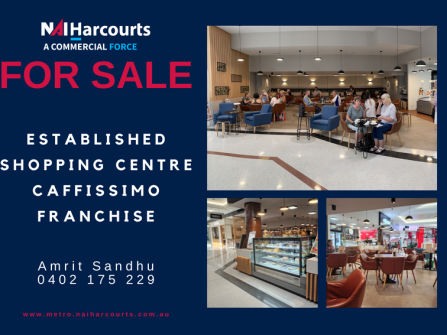 Premium Franchise Café Opportunity in a High-Traffic Shopping Centre