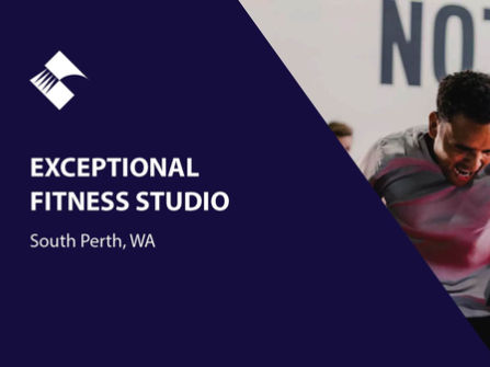 EXCEPTIONAL FITSTOP STUDIO FOR SALE (SOUTH PERTH, WA) BFB4349
