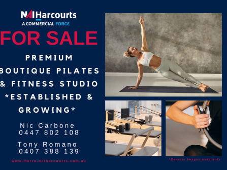 Premium Boutique Pilates & Fitness Studio - Established, Profitable & Ready to Grow
