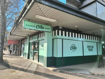 Doncaster East. It's your turn for The Cheesecake Shop