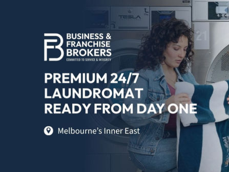 PREMIUM 24/7 LAUNDROMAT | READY FROM DAY ONE (MELBOURNE’S INNER EAST) BFB4189