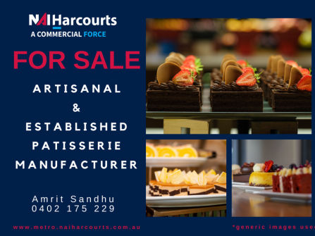 Artisanal & Established Patisserie Manufacturer