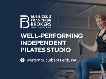 WELL-PERFORMING INDEPENDENT PILATES STUDIO (WESTERN SUBURBS OF PERTH, WA) BFB4445