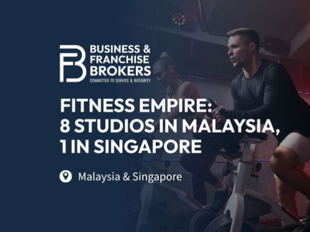 FITNESS EMPIRE FOR SALE: 8 STUDIOS IN MALAYSIA, 1 STUDIO IN SINGAPORE BFB4709