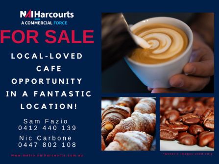 CAFE OPPORTUNITY IN A FANTASTIC LOCATION!