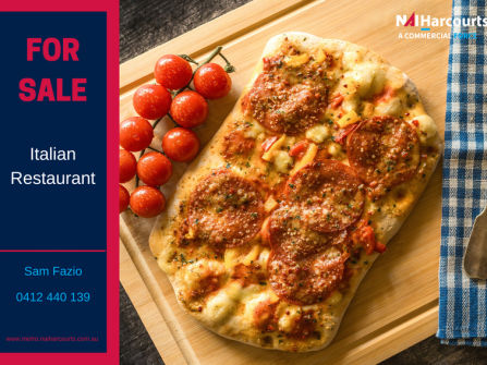 ESTABLISHED ITALIAN RESTAURANT FOR SALE PERTH METRO