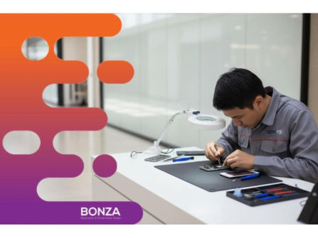 37174 Fully Staffed Electronics Repair Business, High Footfall