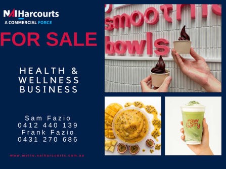 RAWBERRY KARRINYUP - HEALTH & WELLNESS BUSINESS