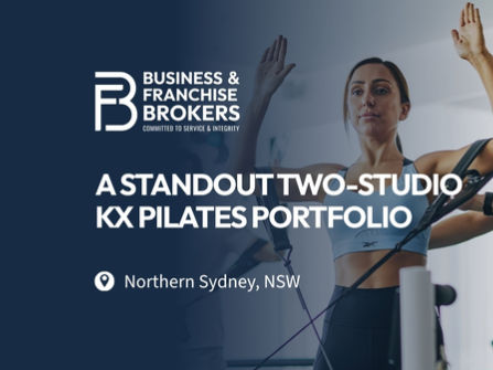 A STANDOUT TWO-STUDIO KX PILATES PORTFOLIO (NORTHERN SYDNEY, NSW) BFB4399 & BFB4724