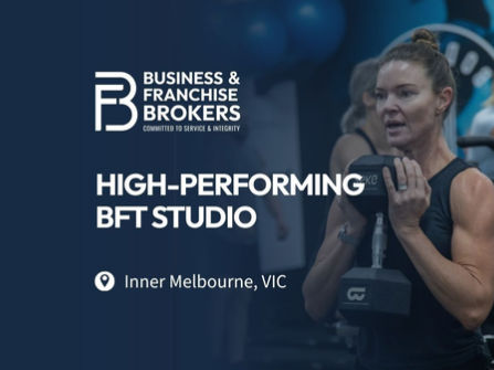 HIGH-PERFORMING BFT STUDIO IN INNER MELBOURNE, VIC BFB4817