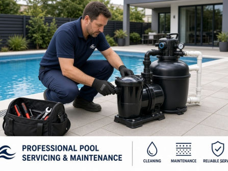 Pool Service, Equipment Installation Business For Sale SV1621