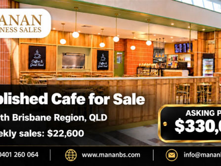 Established Cafe for Sale | South Brisbane Region QLD