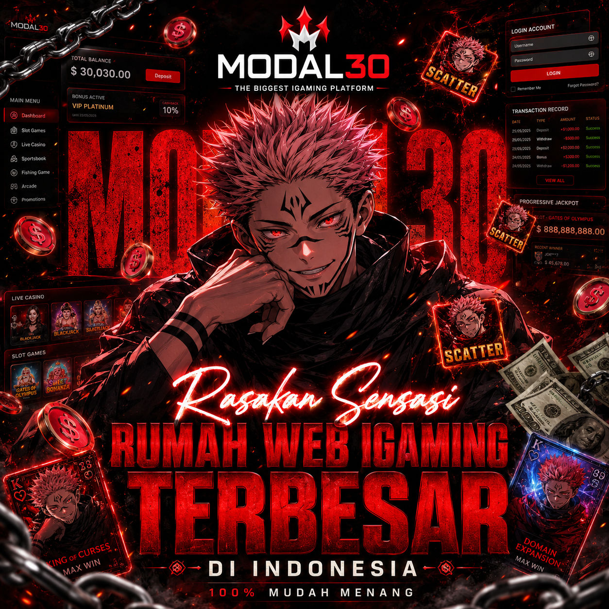 MODAL30: Rumah Web iGaming terbesar Di Indonesia