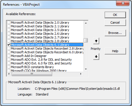 Adodb_Export Excel Data To Access