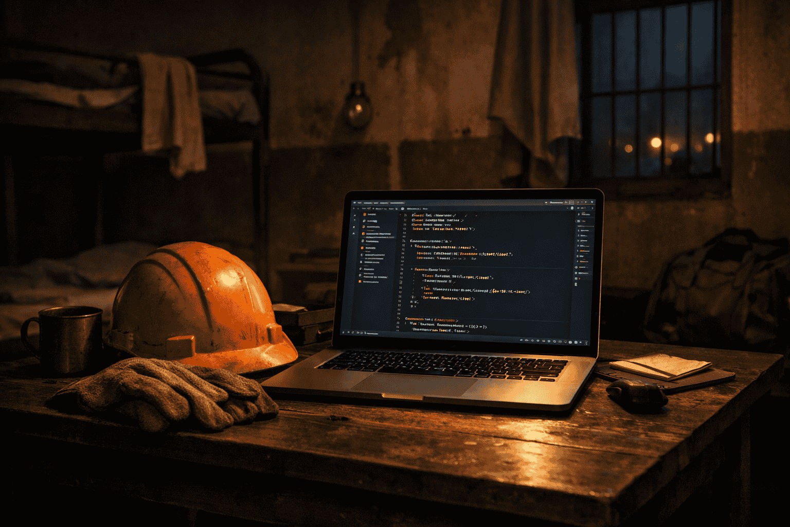 My Journey: Building a Full-Stack Web App from a Saudi Labor Camp