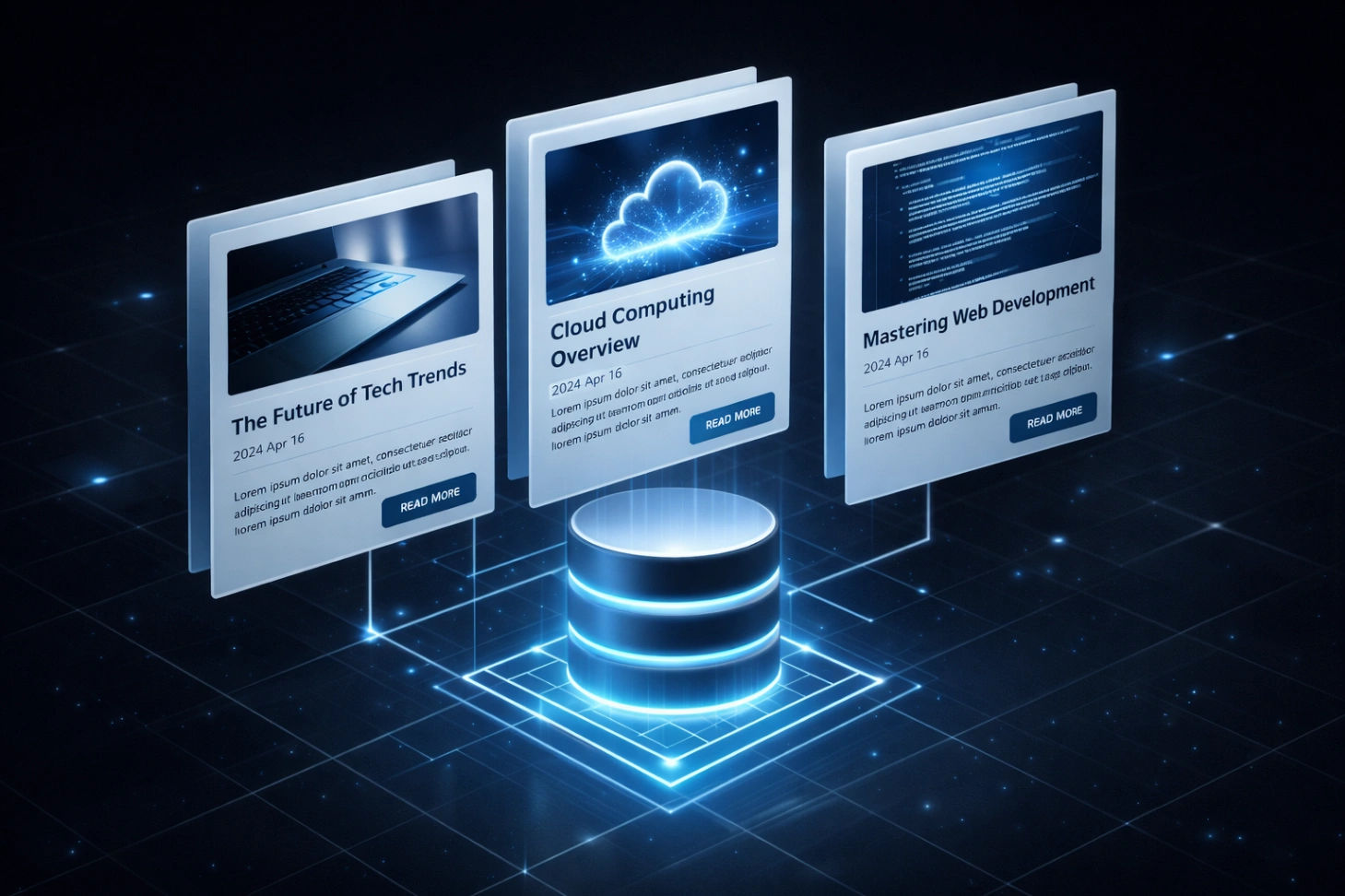Building a Dynamic Featured Posts Component in Next.js 15 with Prisma