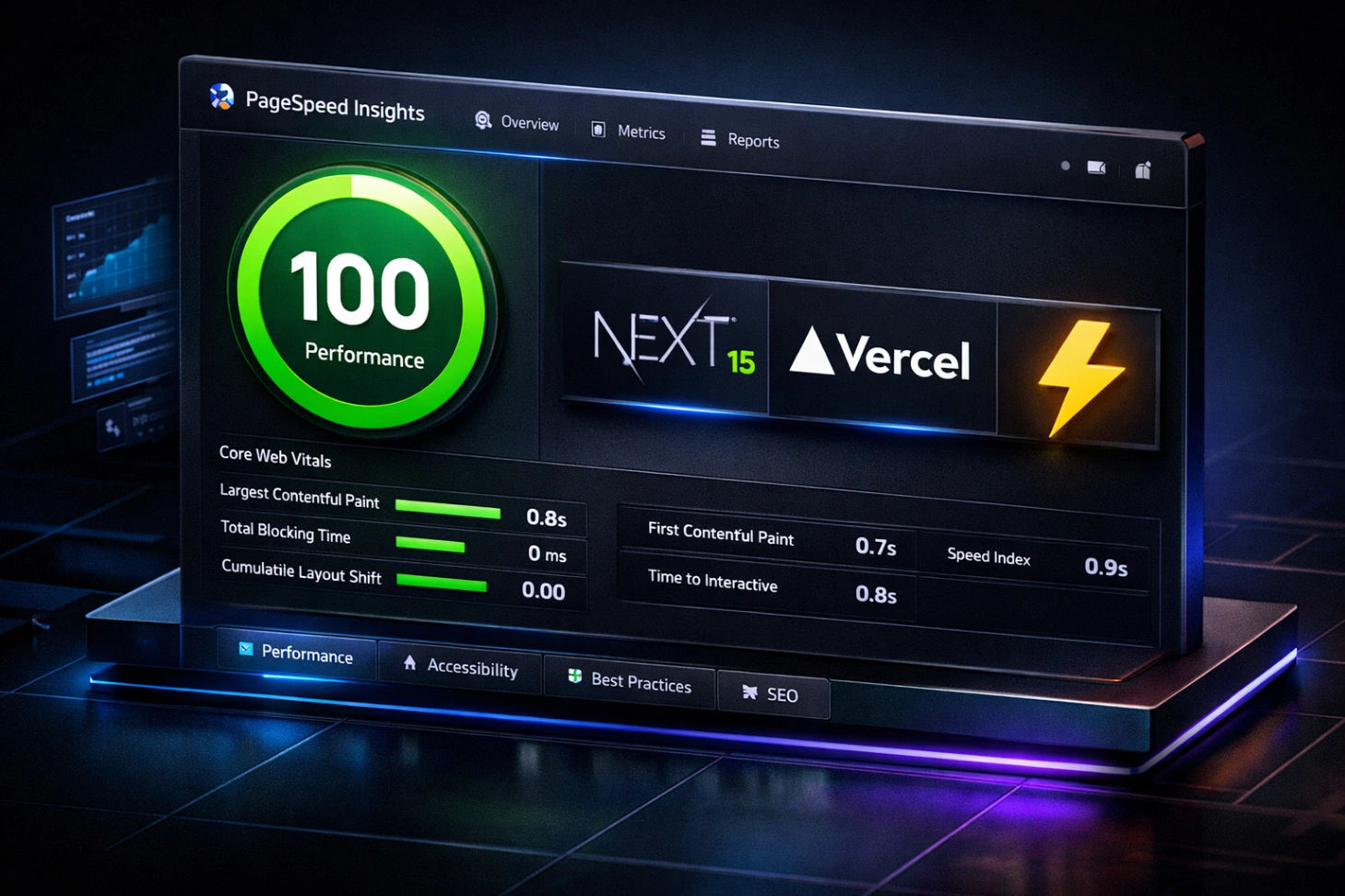 How to Achieve 100/100 PageSpeed on Next.js 15 using ImageKit, ISR, and Partial Prerendering