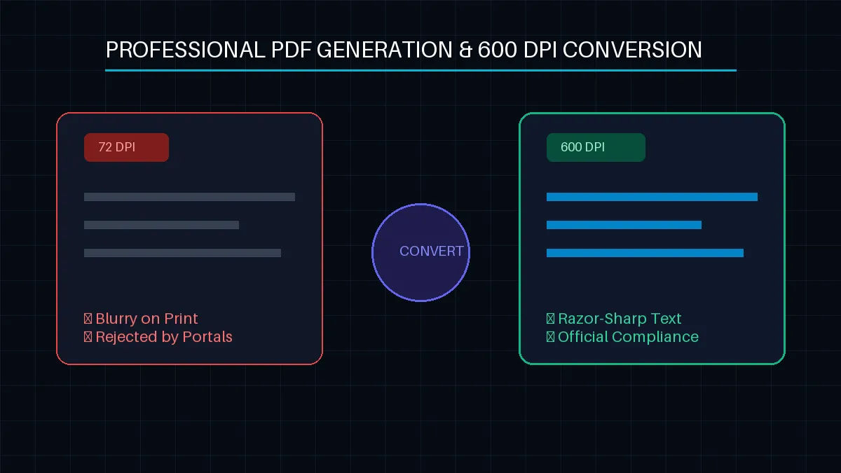 The Ultimate Guide to Professional PDF Generation and 600 DPI Conversion