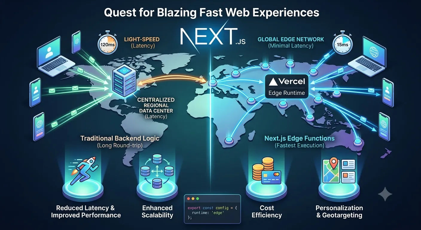 Supercharging Next.js APIs: The Power of Edge Functions for Global Performance