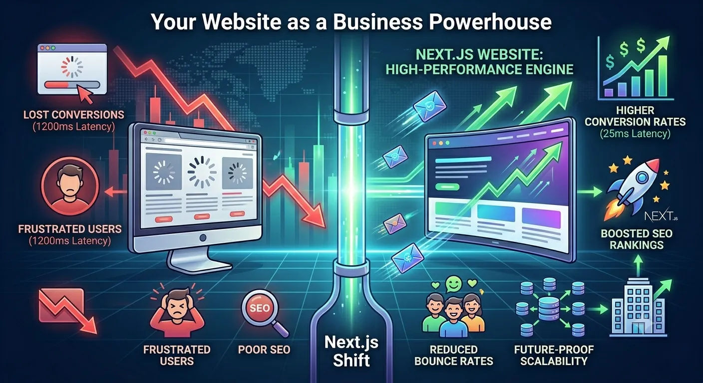 Why Your Business Needs a High-Performance Next.js Website: Beyond Just Code