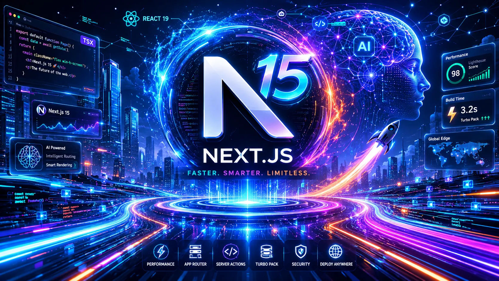 Mastering Next.js 15: Server Components, AI, and the Future of Web Development