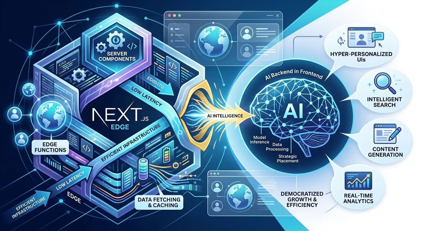 The Edge of Intelligence: Next.js, AI, and the Future of Web Development