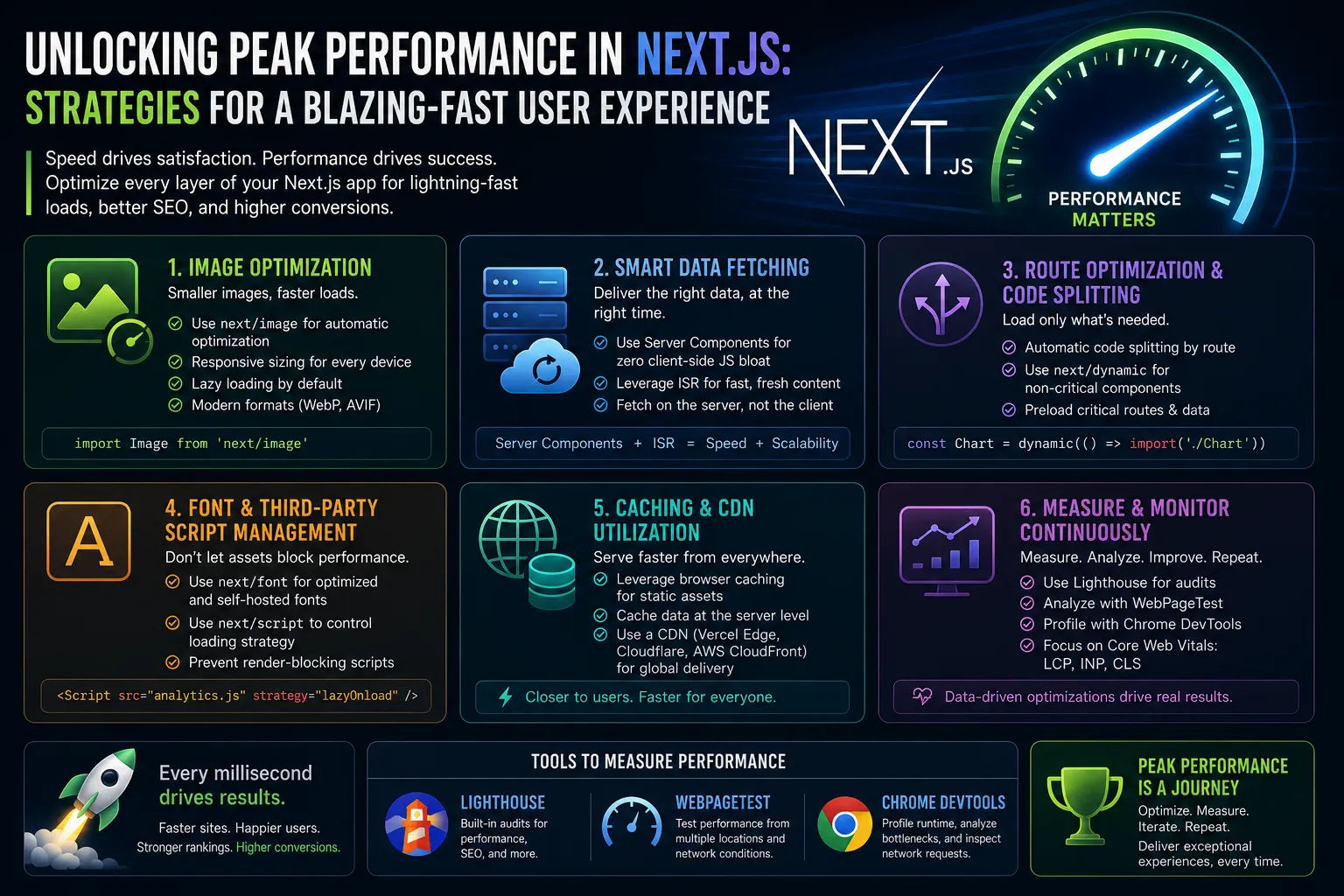 Unlocking Peak Performance in Next.js: Strategies for a Blazing-Fast User Experience