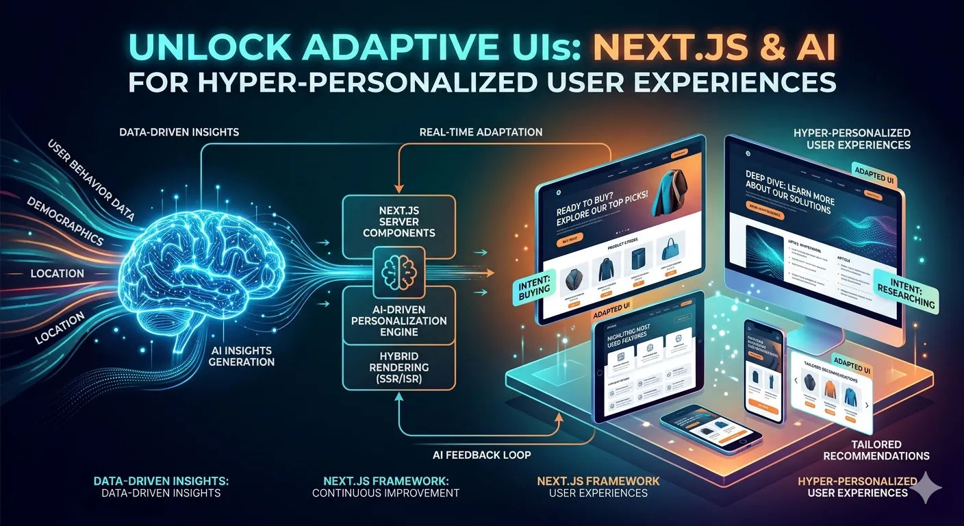 Unlock Adaptive UIs: Next.js and AI for Hyper-Personalized User Experiences