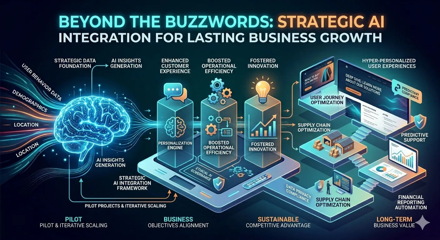 Beyond the Buzzwords: Strategic AI Integration for Lasting Business Growth
