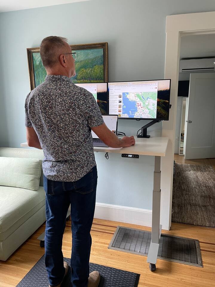 Sitting or standing desk!