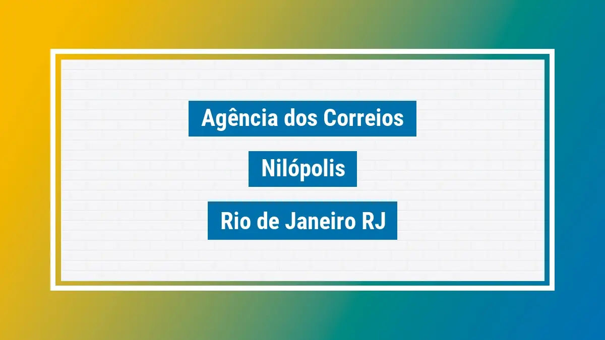 Imagem ilustrativa correios nilópolis rio de janeiro rj