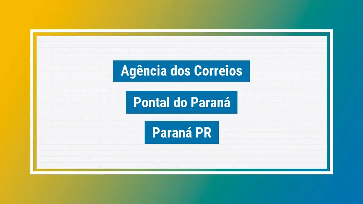 Imagem ilustrativa correios pontal do paraná paraná pr