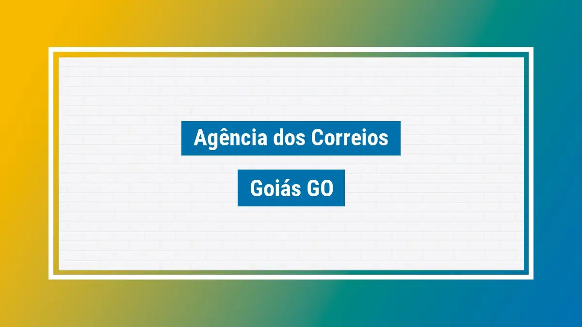 Imagem ilustrativa correios goiás go