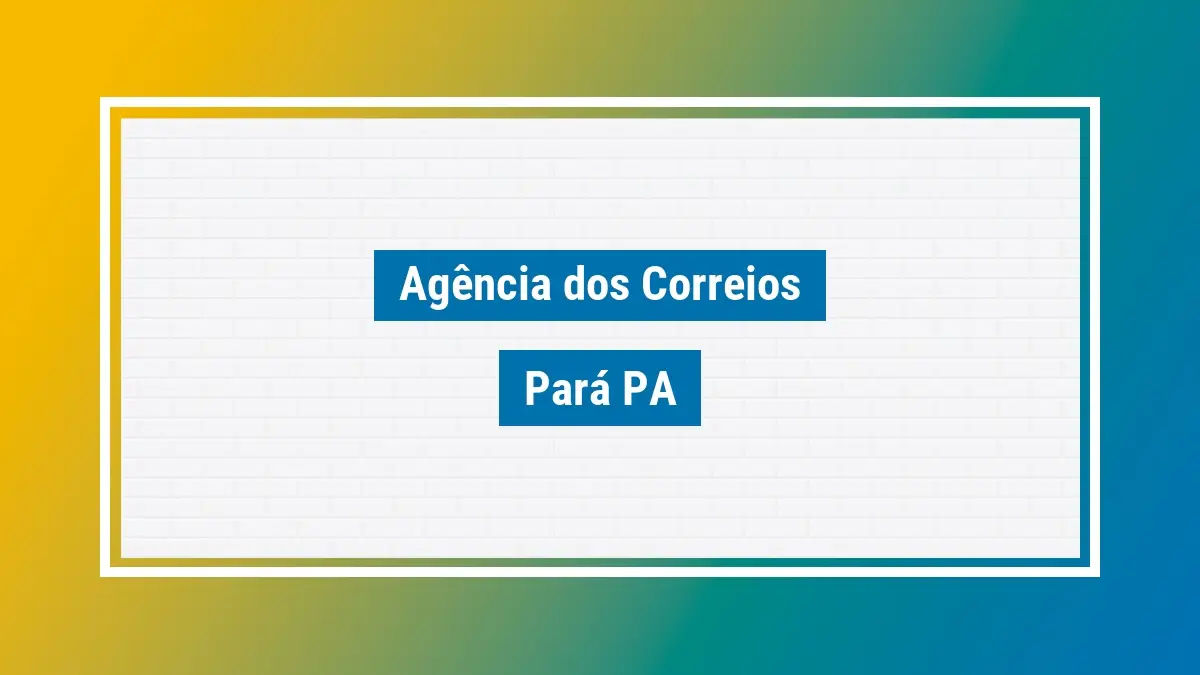 Imagem ilustrativa correios pará pa