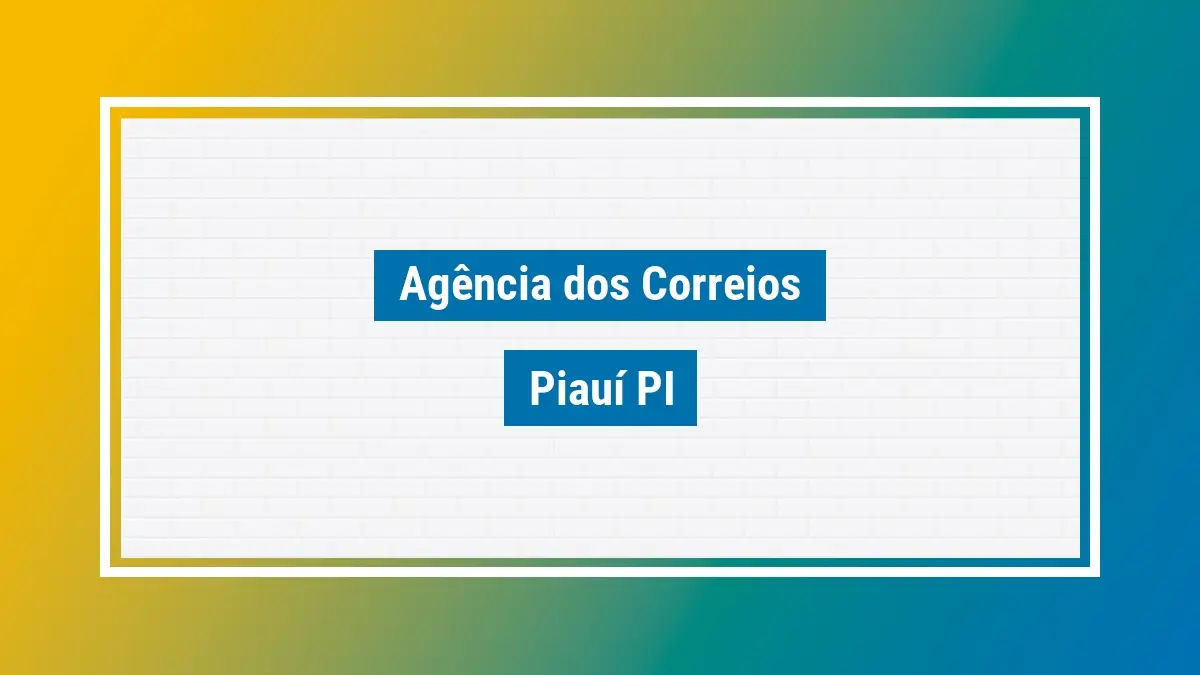 Imagem ilustrativa correios piauí pi