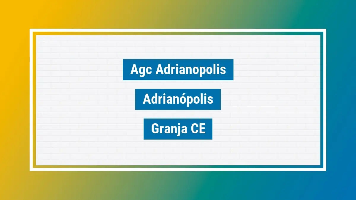 Imagem ilustrativa unidade de agência dos correios agc adrianopolis adrianópolis granja ce