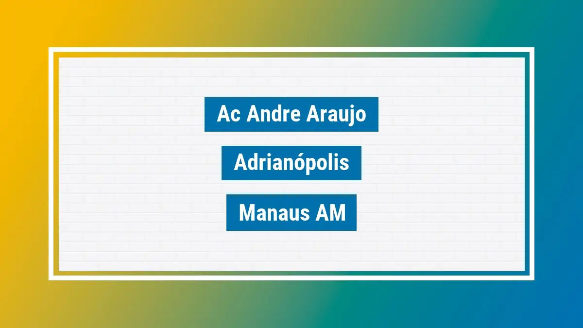 Imagem ilustrativa unidade de agência dos correios ac andre araujo adrianópolis manaus am