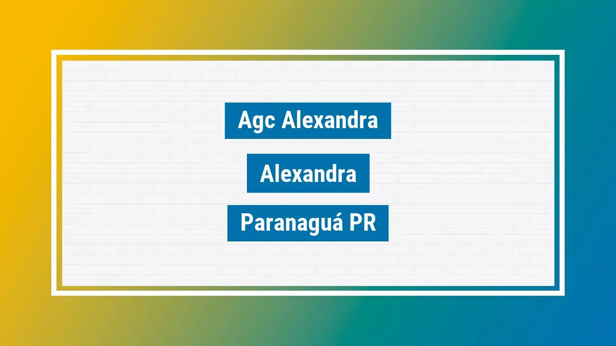 Imagem ilustrativa unidade de agência dos correios agc alexandra alexandra paranaguá pr