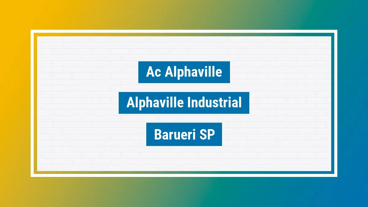 Imagem ilustrativa unidade de agência dos correios ac alphaville alphaville industrial barueri sp
