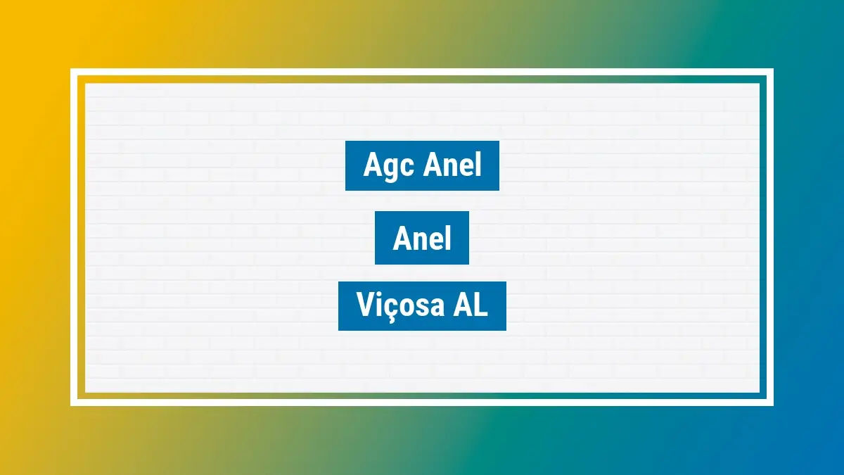 Imagem ilustrativa unidade de agência dos correios agc anel anel viçosa al